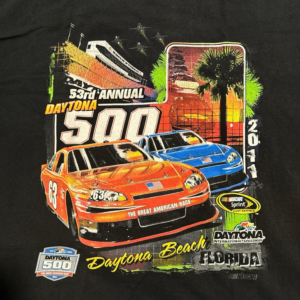 Daytona Beach 53rd Annual 500 The Great American Race Year 2011 XL